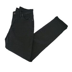 James Jeans Womens Size 28 Skinny Low Rise Black Denim Pants